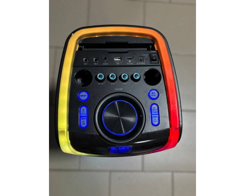 Акустична система KOLAV-D2806 40 Вт з Bluetooth, бездротовим мікрофоном, пультом та акумулятором на 3600 мАг