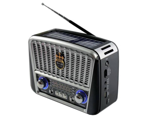 Радіоприймач Golon RX-455S USB / акумулятор сонячна панель