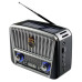 Радіоприймач Golon RX-455S USB / акумулятор сонячна панель