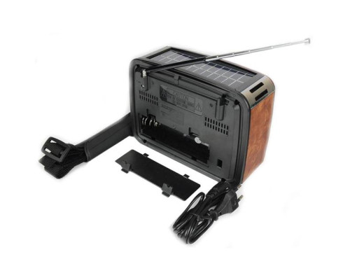 Радіоприймач Golon RX-455S USB / акумулятор сонячна панель