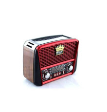 Радіоприймач Golon RX-455S USB / акумулятор сонячна панель