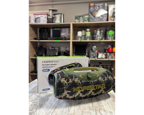 Потужна Bluetooth-колонка HOPESTAR A6 Club з бездротовим мікрофоном— 200W, 24 000 mAh