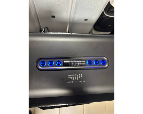 Саундбар з караоке Socovez G68 — 120W, 2 бездротові мікрофони