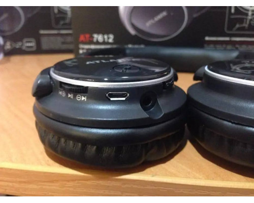 Навушники безпровідні Bluetooth ATLANFA 7612 з MP3 плеєром і FM радіоприймачем