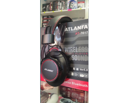 Бездротові стерео навушники Atlanfa AT-7617 з MP3