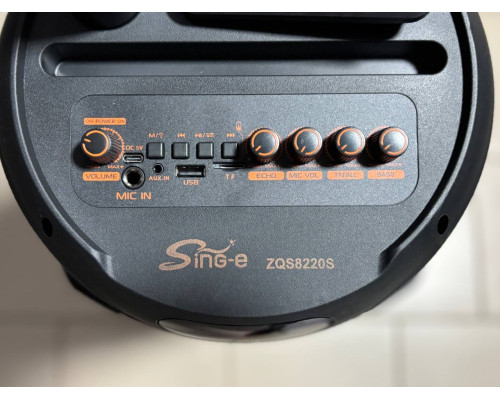 Акумуляторна музична колонка Sing-e ZQS8220S 40W