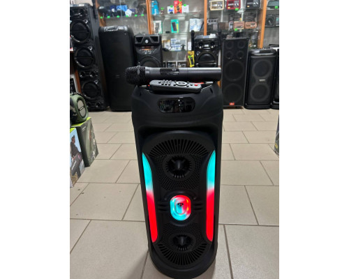 Портативна музична колонка Sing-e ZQS8259 з бездротовим мікрофоном, 50W