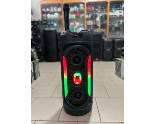 Портативна музична колонка Sing-e ZQS8259 з бездротовим мікрофоном, 50W