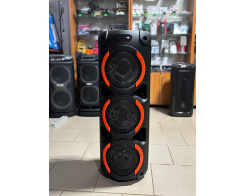 Портативна колонка ZQS-8305 Party 3x8" 60W