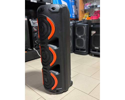 Портативна колонка ZQS-8305 Party 3x8" 60W