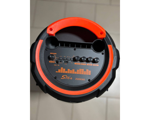 Портативна колонка ZQS-8305 Party 3x8" 60W