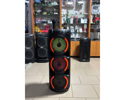 Портативна колонка ZQS-8305 Party 3x8" 60W